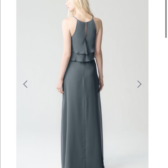 Jenny Yoo, Charlie dress in Denmark Blue - Picture 2 of 8